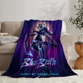 thumbnail image 2 of Blue Beetle Throw Blanket Gifts for Fans Lover Girls Boys Women Present Hoodie Him Bed 40"x50", 2 of 6