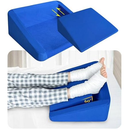 Turning Wedge Pillow Side Sleeping Body Positioning Anti Bed Sores Treatment Bedridden Elderly Patient Foam Cushion Prevent Pressure Ulcer Incline Wedge Medical Nursing Care After Surgery