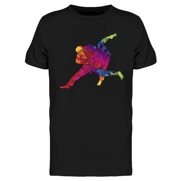 Judo Sport Fight  T-Shirt Men -Image by Shutterstock, Male Small