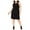 black, variant on I.N.C Womens Halter Chain Sheath Dress, Black, Plus Size, 0X