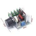 thumbnail image 4 of Dimmer 220v 2000w Speed Controller Dimmer Switch Electronic Voltage Regulator Shytmv, 4 of 5