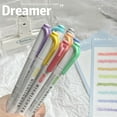 thumbnail image 3 of GFHFHITJ Crayons Double-ended High-light Pen Marking Key Pen Non Paper High-value Student Color Notebook Pen 10ml, 3 of 7