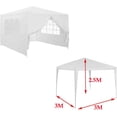 thumbnail image 2 of Dayplus 10'X10' Gazebo Marquee Outdoor Party Tent Gazibo Gazeebo with 4 Sides, 2 of 6