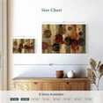 thumbnail image 4 of Elephant Stock Pendulum Wall Art - Horizontal Canvas Wall Art - Living Room Wall Decor - Abstract Canvas - Brown And Gray Decor By Silvia Vassileva - 12" x 8", 4 of 8