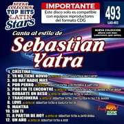 Karaoke Top Hits Latin Stars 493 Sebastian Yatra