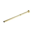 thumbnail image 2 of Utopia Alley Rustproof Wall Mounted L-Shaped Corner Rod Vertical Ceiling Support Bar, Gold, 2 of 9