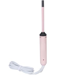 9mm Les baguettes de curling pour cheveux, ANGGREK Céramique Coiffeur Fine Root Température constante 200 Degrés Celsius Conditionnement 360 Rotation Curling Iron pour cheveux longs courts 30-40W