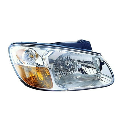 2007-2009 Kia Spectra  Aftermarket Passenger Side Front Head Lamp Assembly