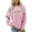 Pink, variant on Sweatshirt for Women Sweat Shirts Women Long Sleeve Women Pullover Grey Crewneck Sweatshirts Women Fall Sweatshirt for Women Trending Fashion