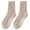 Khaki_One Size, variant on HUANLEDASH 1 Pair Non-Slip Fuzzy Cozy Socks Super Soft Non-Fading Cold Protection Winter Warm Fluffy Sleep Socks for Women