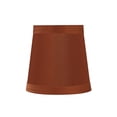 thumbnail image 7 of Aspen Creative 32715-5 Small Hardback Empire Shape Chandelier Clip-On Lamp Shade Set (4 Pack), Transitional Design in Redwood, 4" bottom width (3" x 4" x 4"), 7 of 7