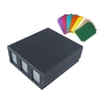 thumbnail image 3 of Caja para baraja de cartas coleccionables, soporte para guardar cartas de juego Gris, 3 of 9