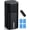 Black-2 Gal, variant on Windowless Air Conditioner Portable 1800CFM w/4 Modes&3 Speeds, 15H Timer&17FT Remote, 2 Gal Tank for 24H Cooling Swamp Cooler, 4Ice Packs, 120° Swing Evaporative Air Cooler No Hose for Room