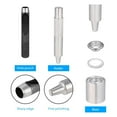thumbnail image 3 of lanema Metal Grommet Tool Kits for Fabric Leathers Shoe 120 Sets Grommets Eyelets Kits, 3 of 8