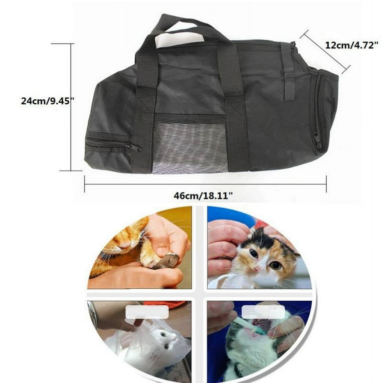 Top Performance Cat Grooming Bag S 17x9In