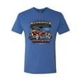 thumbnail image 2 of Wild Bobby, Ford Retro T-Bucket Roadster 1923 Vintage Garage Motors, Cars and Trucks, Men Premium Tri Blend Tee, Vintage Royal, Small, 2 of 4