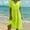 Mint Green, variant on Blmnix Women's Dresses Fit & Flare Vacation Dress Beach Dress Dresses Cocktail-Length Short Sleeve V-Neck Women's Casual Dresses,XXXL