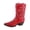 Red, variant on ANXPTIME Decorative Cowboy Boot Vases For Flowers And Decorative Display Indoor