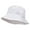 White, variant on Bucket Hat For Men Women - Cotton Packable Fishing Cap, Orange L/XL