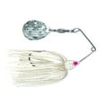thumbnail image 2 of (3 pack) Strike King Mini-King Spinnerbait Lure 1/8oz White, 2 of 4
