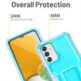 thumbnail image 2 of FITO For Samsung Galaxy A13 Case, Phone Case with Screen Protector and Kickstand (Blue), 2 of 7