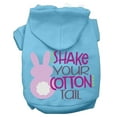 thumbnail image 3 of Pet, Dog  Cat Hoodie Screen Printed, "Shake Your Cotton Tail", 3 of 10