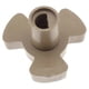 thumbnail image 3 of Microwave Turntable Coupler Replacement, 15mm Drive Shaft for Oven Glass Tray Roller Guide Support, 3 of 5