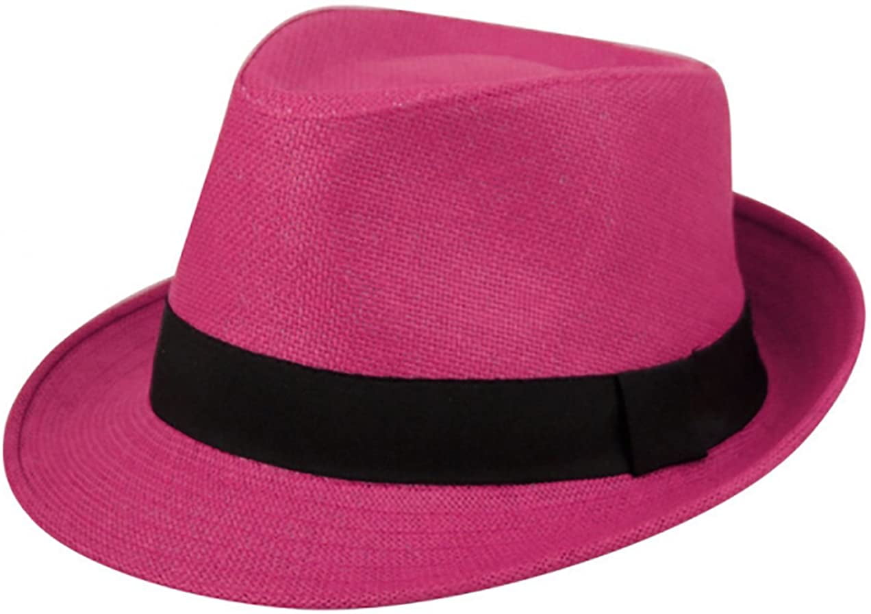 Summer Fedora Short Brim Sun Beach Hats 