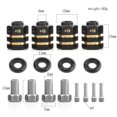 thumbnail image 4 of RC Brass Spacers Wheel Hex Hub Extenders for TRX4 TRX6 Wheels Extension Hex Drive Adapter( Thickness, 4 of 5