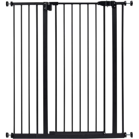 58-Inch Baby Gates Extra Wide - Baby Gates for Stairs,Dog Gates with Auto-Close,Includes 4-Inch, 8-Inch and 12-Inch Extension