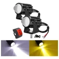 thumbnail image 1 of Par Faros Luces Led Para Motos Auto Doble Color Impermeable, 1 of 8