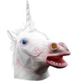 thumbnail image 5 of Costume d'Halloween Fête Masque de Latex Tête Animale Licorne, 5 of 5