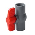 thumbnail image 4 of kowaku 3xPVC Ball Valve Straight for Aquaculture Sewage Pipes Cold Water Supply Lines gray 20mm, 4 of 9