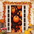 thumbnail image 6 of Loyerfyivos Fanciful Gnome Door Cover Banner, Rustic Autumn Decor for Front Door, Fall Harvest Festival Indoor Outdoor Decoration 36x72 Inch, 6 of 6
