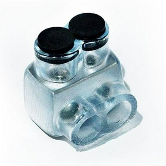 2-Port Clear Multi-Tap Pre-Insulated Connector, 4-14 AWG, Bag