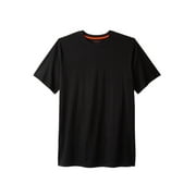 Boulder Creek By Kingsize Men's Big & Tall Heavyweight Longer-Length Crewneck T-Shirt