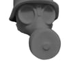thumbnail image 3 of Capítulo Funny Mask Botella La Topper (gris 2pcs), 3 of 9