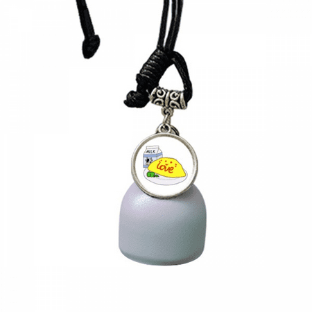

Nutritious Breakfast Illustration Pattern Wind Chimes Bell Car Pendant