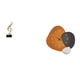 thumbnail image 1 of Escultura Creativa De Resina Con Nota Musical Y Reloj De Pared Decorativo Moderno, Adorno Artístico Para Mesa, Escritorio, Chimenea, Dormitorio, Baño, Restaurante, Hogar, Regalo, 1 of 8