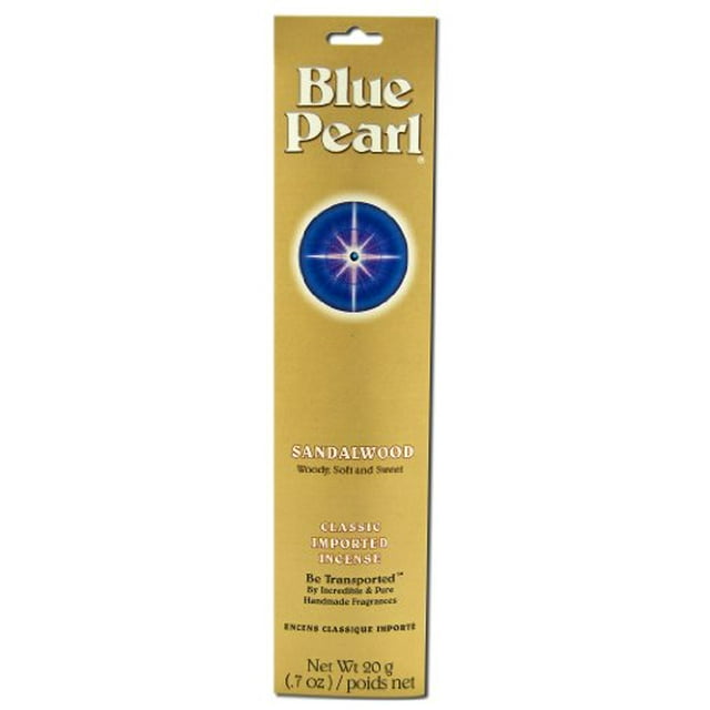 Blue Pearl Encens Parfum Classique, Bois de Santal, 20 Grammes