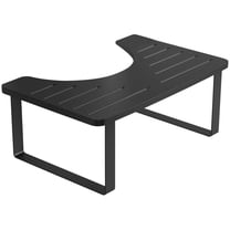 iMounTEK Potty Toilet Stool, 7 Inch Height Non-Slip Bathroom Pooping Step Potty Stool, Toilet Assistance Step