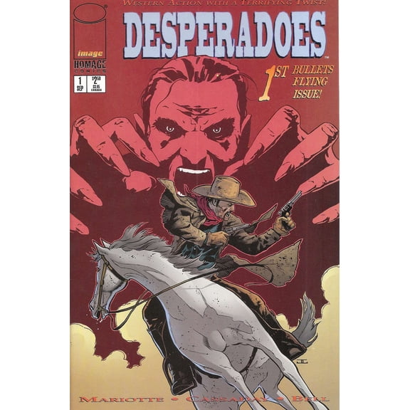 Desperadoes #1 (2nd) VF ; Image Comic Book