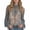 Blue, variant on Elara Women's 2026 Spring Summer Velvet Lace Boho Party Blouse Fashion Elegant Long Sleeve Paisley Print Shirt for Women