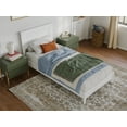 thumbnail image 3 of AFI Naples Twin-XL Solid Wood Low Profile Platform Bed, White, 3 of 13