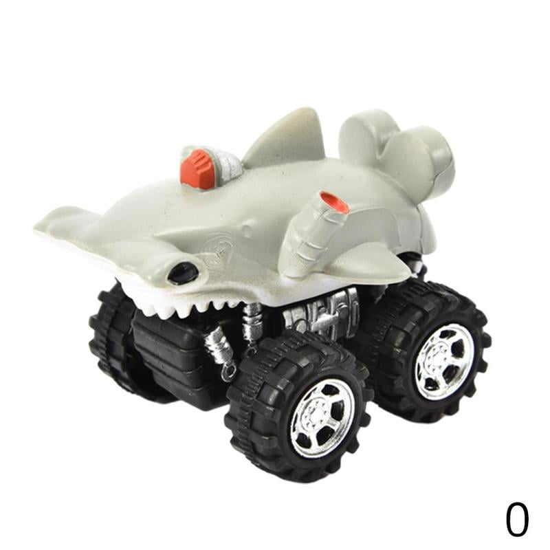 Dinosaur Car Pull Back Vehicle Mini Animal Car Boy Guy Toy Birthday Gift Chic 