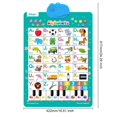 thumbnail image 4 of Audio Wall Chart Early Education Toys, ABC Letters & Numbers & Scales & Music Talking Posters, Best Gifts For Preschool Educational Toys For Boys And Girls, 4 of 4