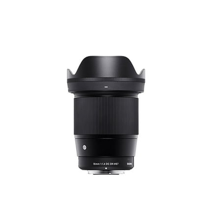 Sigma 16 mm f/1.4 (C) AF DC DN Lens for Canon EF-M Mirrorless