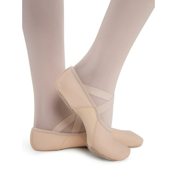Capezio Hanami Leather Ballet Shoe - Child - Girls