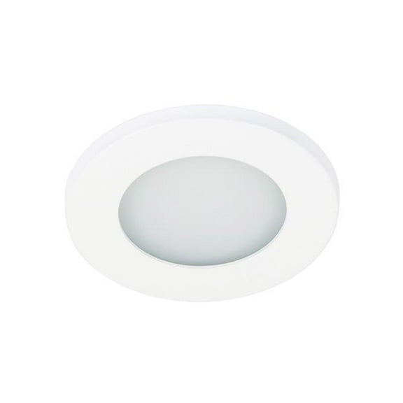 2 in. Round Shower Trim Downlight, White
