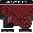 thumbnail image 4 of Door Mat - Welcome Mats for Front Door - 30x18 Entryway Rug - Front Door Mat - Door Mats for Outside Entry - Non-Slip Welcome Mat - Burgundy Doormat, 4 of 8
